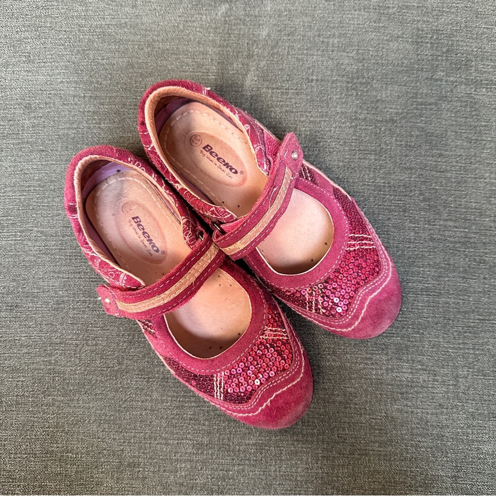 Beeko Sparkly Pink Kids Shoes